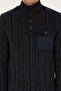 Men's Regular Fit Crew Neck Navy Blue Sweatshirt 50310259-Vr033 - 6