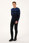 Men's Slim Fit Crew Neck Navy Blue Sweater 50308460-Vr033 - 4