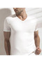 246 Modal V-Neck Short Sleeve Men's T-Shirt - 2