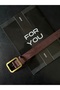 Suede Antique Buckle Women's Trouser Belt, Coat Belt, Dress Belt, Shirt Belt - 4