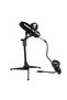 Set microfon de studio, trepied, XLR-3,5mm