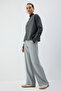 Ribbed Pants with Elastic Waist - 5
