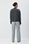 Ribbed Pants with Elastic Waist - 6
