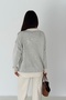 Baklava Pattern Polo Neck Half Placket Button Knitwear Bottom-Top Set Aw25Au0038 - 3