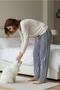 Long Single Bottom Pajamas - Home Wear Casual Comfortable Pajama Bottoms - 3