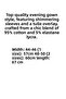 1st quality 95 % cotton, evening dress style, loose glittering bulz - 2