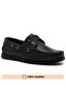 Genuine Leather Black Slim Fit Men's Loafers Shoes (Dexter) 39-47