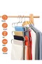 5 Tiers Metal Pants Hanger Clothes Rack Clothes Scarf Scarf Towel Tie Closet Organizer - 3