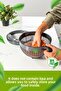 Set of 2 Linea Rice Strainer and 3-Liter Anthracite Bowl with Mixer Lid - 2