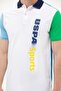Men's White Polo Neck T-Shirt 50263442 -Vr013 - 7