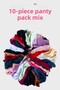 Women's Bikini Panties Brazilian Panties Thong Panties Mixed Pack 10 Pieces