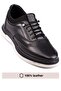 Genuine Leather, Summer, Breathable Full Orthopedic and Anatomical Laceless Inner Outer Leather Men's Shoes - 5