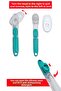 Dish Sponge with Detergent Tank and Sponge Spare Gift - 2