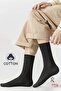 12 Pairs of Men's Cotton Perfumed Black Socks - 3
