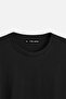 Project Shadow Sonic Design Back Printed Cotton Black Oversize T-Shirt - 3