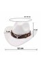 Unisex Cowboy Fedora Hat Cowboy Hat Cowboy Hat - 8