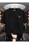 qubo Unisex Oversized Printed Cotton Crew Neck Short Sleeve T-shirt