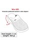 Heartbeat Vivacolor Classic Women's Sabo Slippers Orthopedic Doctor Nurse Hospital Slippers - 6