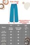 Girl's Cargo Pocket Detailed High Waist Wide Leg Jeans - 4