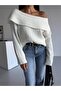 Degaje Madonna Collar Comfortable Fit Women's Knitwear Sweater - 2