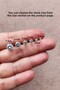 Steel Solitaire Earrings Lob Cartilage Conch