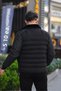New Season Cold-Proof Suede and Leather Detailed Men's Coat Jacket - 2