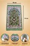 10 Velvet Ravza Patterned Prayer Rug - 4