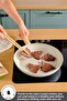 Refika Swiss Crystal Almond Cream 0 Oil-Free Non-Stick Induction Pan 30 cm - 7