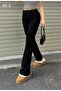 Low Waist Spanish Leg Leggings Pants - 2