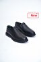 Genuine Leather Men's Black Leather Casual Shoes Mrd7-2280
