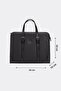 Women's Briefcase Laptop Bag Black - 4