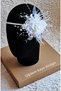 Wedding Crown with Feathered Pearls, Wedding Bridal Hair Accessory, Outside Shooting Bridal Crown