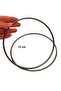 Angel Bag Accessory 15 cm Round Metal Bag Handle Smoked Color - 2