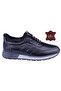 Inside and Outside Genuine Leather Orthopedic Sole Men's Casual Shoes DTC9021 - 4