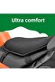 Motorcycle Airfile Comfort Saddle, Seasonal Anti-Sweat 3 Layer Visco Sponge - 4