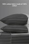 Calmiaseries Single Striped Satin Fitted Sheet Set - Soft, Shiny, Non-Slip Premium Fabric - 5