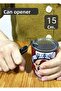 3-Piece Mouth-Open Can Opener Stainless Bottle Opener Steel Opener 15 cm - 2