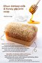 Natural Pumpkin Fiber Handmade 2-Piece Donkey Milk Honey Aloe Vera Soap Premium Set - 3
