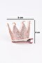 Rose Pearl Detailed Queen Girl's Clip Buckle - 3