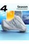 Honda Activa 125 Rear Bag Compatible Motorcycle Tarpaulin Luxury Quality Motorcycle Tarpaulin - 3