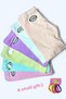 Girls' Cotton Short Leggings under the Skirt Above the Knee 3 Pcs Dondeza-Tutku Sales Shop - 3