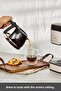 Just Coffee Aroma 2 in 1 Filter Coffee and Tea Brewing Machine Beige - 5