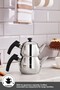 Adelya Mini Size Black Teapot Set with Induction Base - 5