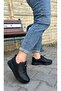 Black Non-Slip High-Sole Guaranteed Daily Sports Walking Shoes - 5