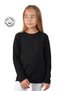Set of 6 Long Sleeve Crew Neck Seasonal Cotton T-Shirt Badi (White Pomegranate Black Pink Powder Lilac) - 4