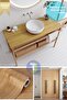 Self Adhesive Textured Wood Look Premium Kitchen Wall Cabinet Finish 60Cmx100Cm - 3