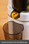 Fresh Press Slow Juicer Slow Squeeze Solid Fruit Juicer Cream - 7