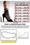Women's Black Red Sole Stiletto Model Classic Heeled Shoes - 8