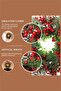 45 cm (17.71 Inches) Festive Artificial Christmas Wreath – Pine Leaves and Red Berries |   Classic Wall & K - 8