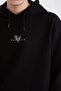 Vikings Valhalla Regular Fit Hooded Back Printed Sweatshirt D5863Ax24Wn - 5